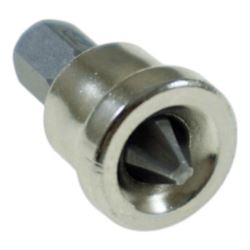 BIT końcówka do wkrętów płyt G/K z ogranicznikiem stopem PH2 S2 10 szt magnes