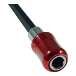 Uchwyt do bitów grotów automatyczny magnetyczny z blokadą 1/4" 150mm HEX