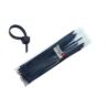 Opaski zaciskowe kablowe nylon czarne 300x4,7 mm 50 sztuk Opaski zaciskowe kablowe nylon czarne 300x4,7 mm 50 sztuk