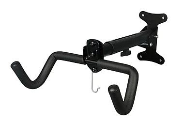 SOLIDNY WIESZAK NA ROWER NA ŚCIANĘ UCHWYT ROWEROWY MOCNY HAK DO 28KG