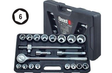 ZESTAW KLUCZY NASADOWYCH 3/4'', 20 EL.