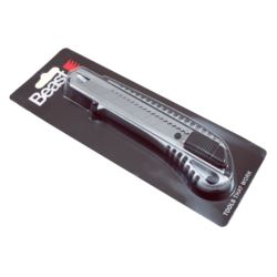 Nóż nożyk do tapet metalowy nożyk 18mm ostrze łamane