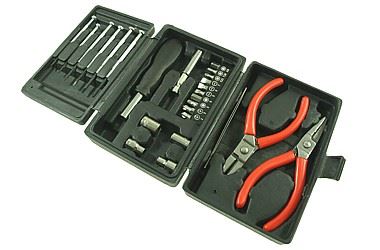 Zestaw wkrętaków bitów i szczypiec 25 elementów