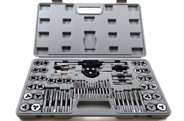 Zestaw NARZYNEK I GWINTOWNIKÓW walizka kalibrownik 60 szt M3-M12 4-1/2" NC NF PRO