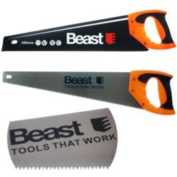 Piła płatnica hartowana 450MM CROSS-CUT 7TPI 1.05MM do drewna