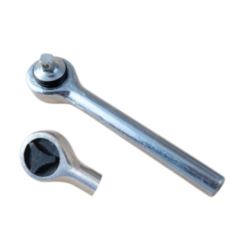 Klucz grzechotka 1/4'' prosta 155mm