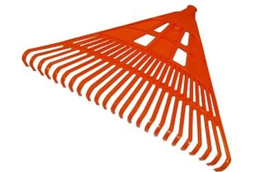 Grabie grabki ogrodowe wachlarzowe DO LIŚCI TRAWY OGRODU 610 mm MOCNE