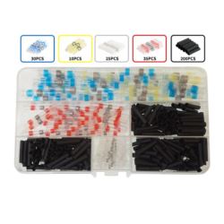 Złączki koszulki termokurczliwe z cyna 300szt