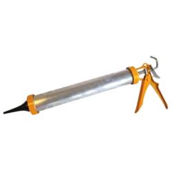 Wyciskacz do mas sylikonu aluminiowy tubowy 375mm 600ml