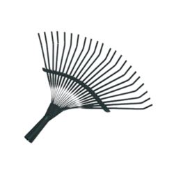 Grabie Do Liści Trawy Metalowe Wachlarzowe Grabie Do Liści 22-Zębne 430MM