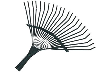 Grabie Do Liści Trawy Metalowe Wachlarzowe Grabie Do Liści 22-Zębne 430MM