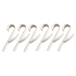 6x HACZYK WIESZAK NA RĘCZNIKI GRZEJNIK KALORYFER UCHWYT ŁAZIENKOWY ZESTAW