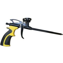 Pistolet do pianki piany montażowej kleju pianokleju PROFESIONAL TEFLON ŻÓŁTY