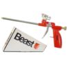 Pistolet do pianki piany montażowej kleju pianokleju klejenia styropianu LIGHT METALOWY