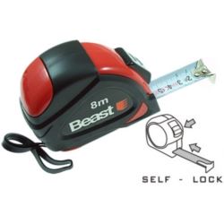 Miara zwijana 8 m x 25 mm miarka taśma metrówka SelfLock