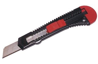 Nóż nożyk do tapet ostrze łamane 18 mm