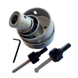 OTWORNICE DO BETONU I GLAZRY 22-73mm ZESTAW 9szt