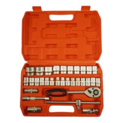 Zestaw kluczy nasadowych 1/2" 8-32MM CV 32szt