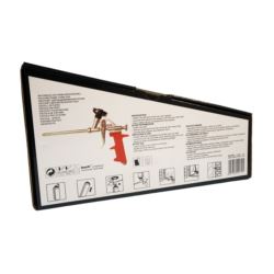 Pistolet do pianki piany montażowej kleju pianokleju HEAVY METALOWY