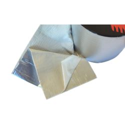 Taśma naprawcza Butylowa 10cm x 5m 0.8mm srebrna