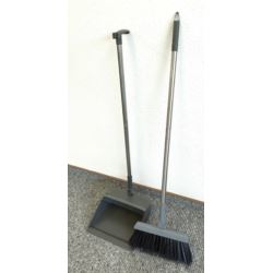 Zestaw do sprzątania leniuch szufelka zmiotka składana bez schylania się