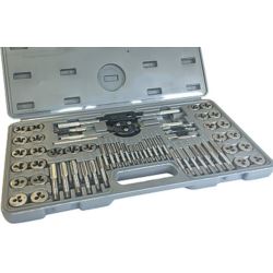 Zestaw NARZYNEK I GWINTOWNIKÓW walizka kalibrownik 60 szt M3-M12 4-1/2" NC NF PRO