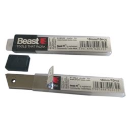 Ostrza do noża ostrze wymienne łamane 18 mm 10szt