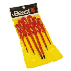 Śrubokręty wkrętaki izolowane MAGNETYCZNE 3 płaskie 3 krzyżakowe