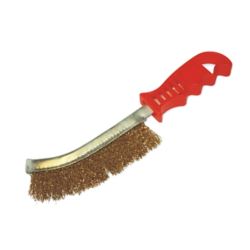Szczotka druciana ręczna do czyszczenia felg rdzy MOCNA 270 mm