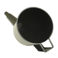 Lejek do paliwa benzyny oleju cieczy skośny z sitkiem HEAVY DUTY 12cm