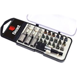 KOŃCÓWKI WKRĘTAKOWE DO WIERTARKI 22el,  BITY I NASADKI stal S2