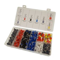 Tulejki izolowane zaciskowe 1200x 0.5-10mm2