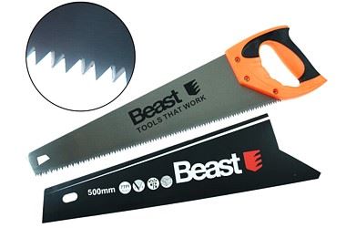 Piła płatnica hartowana 500MM CROSS-CUT 7TPI 1.05MM do drewna