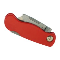 Nóż składany nożyk tapeciak na ostrze trapezowe + 5 ostrzy trapezowy