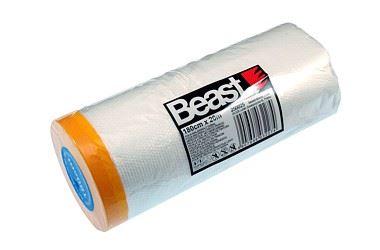 Folia malarska z taśmą 180 cm x 20 m ANTYCHLAP