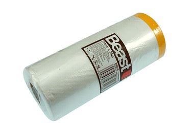 Folia malarska z taśmą 270 cm x 33m ANTYCHLAP