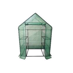 Szklarnia balkonowa ogrodowa foliowa mini 195x143x73CM 2 x 3-POZIOMY