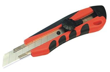 Nóż nożyk do tapet ostrze łamane 18 mm mocny profesjonalny TPR