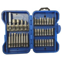 KOŃCÓWKI DO WKRĘTARKI 37 BITÓW ZESTAW CRV6150