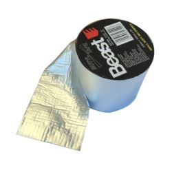 Taśma naprawcza Butylowa 10cm x 5m 0.8mm srebrna