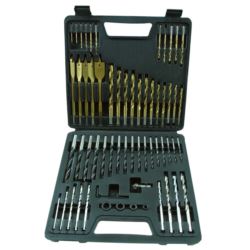 Zestaw wierteł do metalu, drewna i betonu 60 sztuk piórkowe HEX 1-10mm