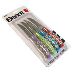 NOŻYKI UNIWERSALNE KUCHENNE 4 SZT.