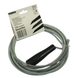 Spirala hydrauliczna żmijka przetykacz rur  6MMx5M ocynkowana