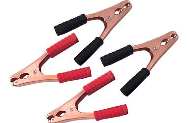 Zaciski do kabli rozruchowych 4x krokodylki żabki klamry do przewodów