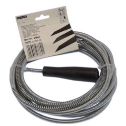 Spirala hydrauliczna żmijka przetykacz rur  8MMx5M ocynkowana