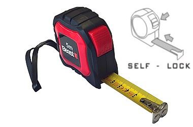 Miara zwijana 5 m x 19 mm miarka taśma metrówka SelfLock