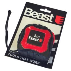 Miara zwijana 5 m x 19 mm miarka taśma metrówka SelfLock