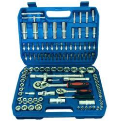 Zestaw kluczy nasdowych 1/4'' + 1/2'' CV 108 elementów