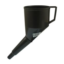 Lejek do paliwa benzyny oleju cieczy skośny z sitkiem HEAVY DUTY 12cm
