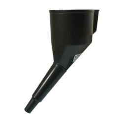 Lejek do paliwa benzyny oleju cieczy skośny z sitkiem HEAVY DUTY 12cm